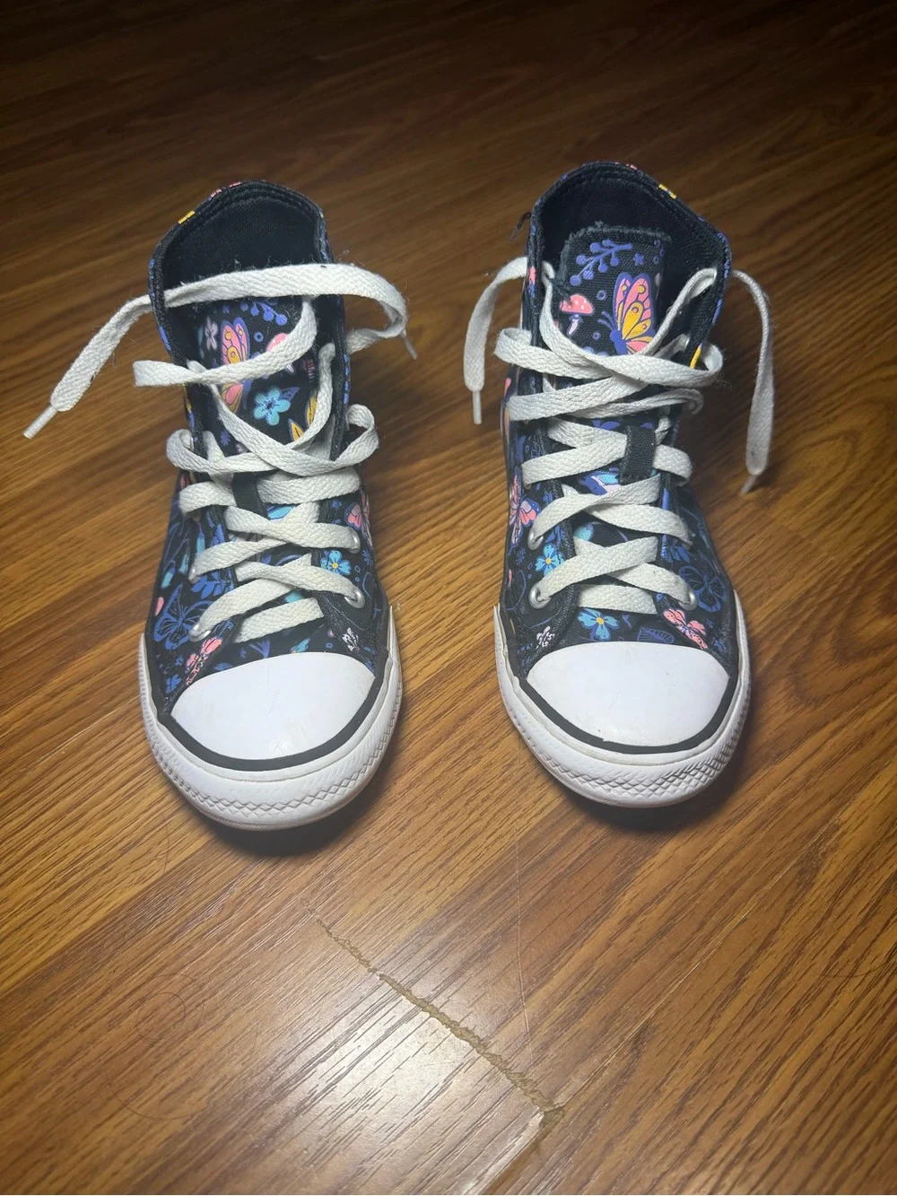 Converse Chuck Taylor All Star Butterfly Gnome Mushroom High Top Sneakers 1